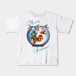 Merry Fishmas! Kids T-Shirt